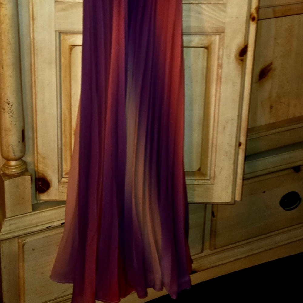 Ombre Chiffon Dress